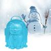 Winter Snowman Penguin Snowball Maker Clip Snow Mold Tool Kids Outdoor Play Toy