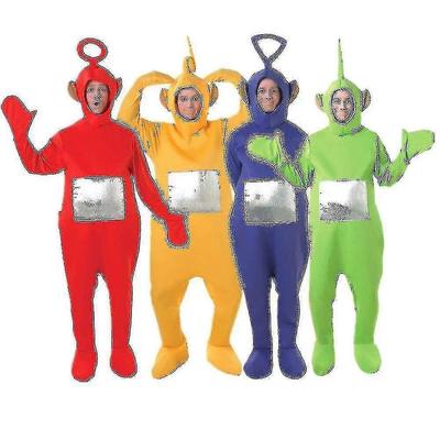 4 Farve Teletubbies Rolle Voksen Sjovt Kostume W