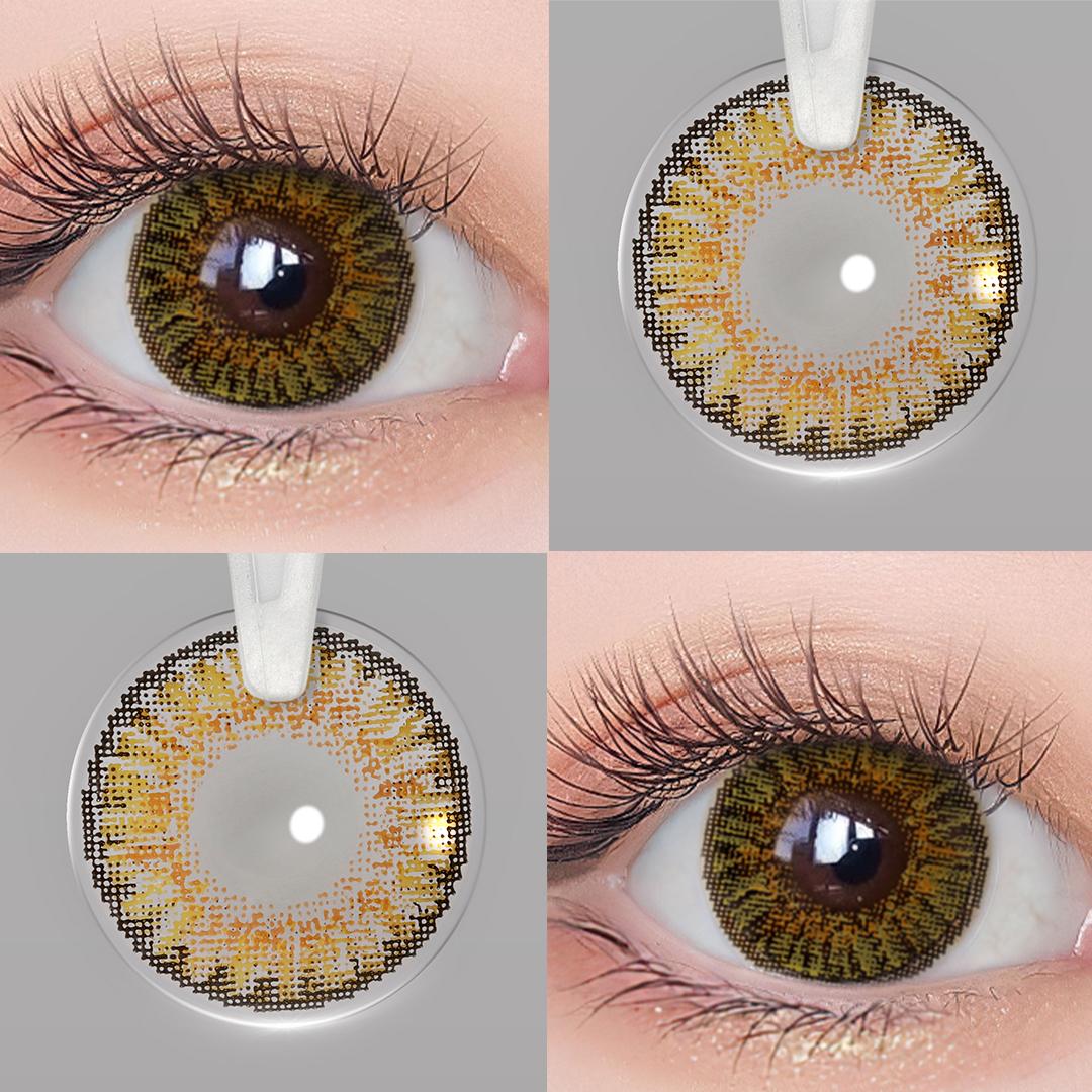

Кольорові лінзи Magister 1 пара косметичних кольорових контактних лінз Beauty Pupils із безкоштовним футляром для контактних лінз 14.5mm