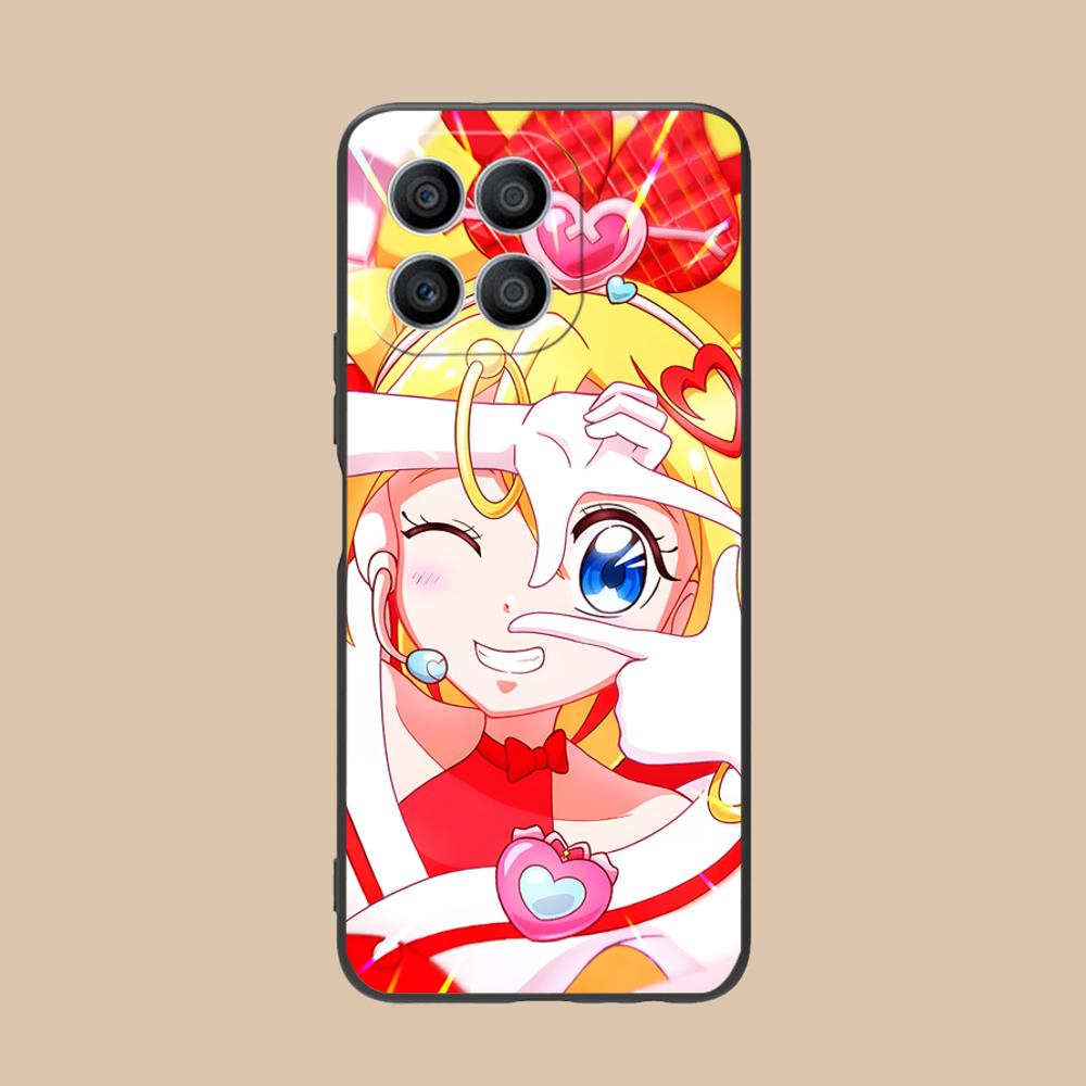 

Sakura Uta Cure Idol Matte Mobile Phone Case for Honor 90 80 70 60 50 30 20 10 9 8 7 Pro S SE Lite 5G Colorful Printing Cover Honor 8