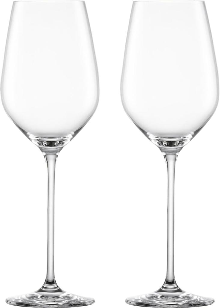 Zwiesel Fortissimo Wine Glasses, Shatter-Resistant, Suitable for Red and White Wines, Pair of 2, Machine-Made, m123684