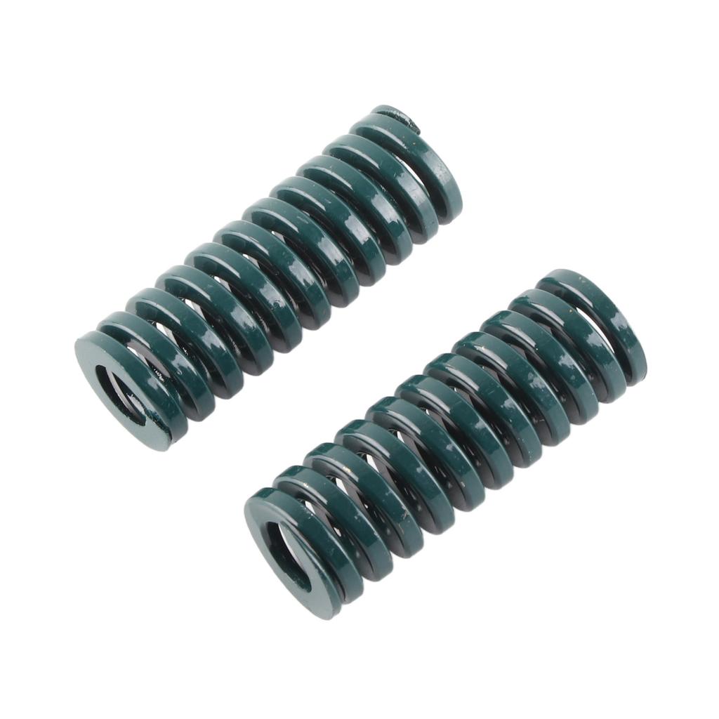 2pcs OD 25mm ID 12.5mm Heavy Load Mould Die Spring Green (TH25*70mm)