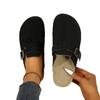 Baotou slippers female couple cork drag wish large size shoes casual half drag lazy shoes tide
