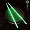 1 Pair 5A Luminous Drum Stick Jazz Drum Mallets Stage Colorful Nylon Luminous Drumsticks Beginner Drummers Gift