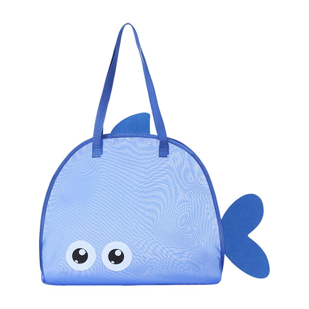 Children's Beach Mesh Bag Large Capacity Toy Storage Bag Durable Lightweight Sandproof Carrying Tote for Outdoor Beach Use