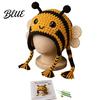 Animal Shaped Hat for Making DIY Earflap Crochet Kit Pattern Hood Soft Yarn Cute Craft