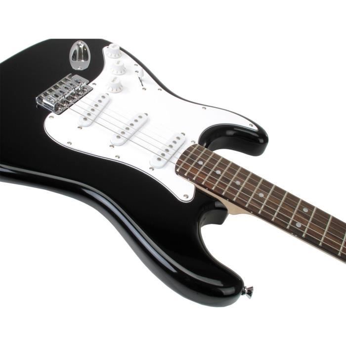 Guitare électrique - Rocktile - Pro ST3-BK-L - Gaucher - 3 single coils - 22 frets