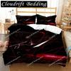 Japanese Anime Polyester Bedding Sets Boys Covers Boys Duvet Cover Set For Teens Bedding Set Cover& Pillowcase