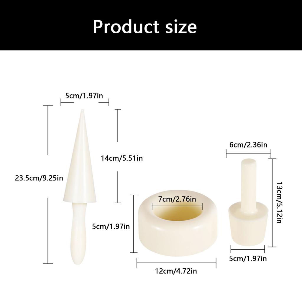 Reusable Ice Cream Cone Mold With Ergonomic Handle For Consistent Crispy Shells Perfect For Home Baking And Gifts