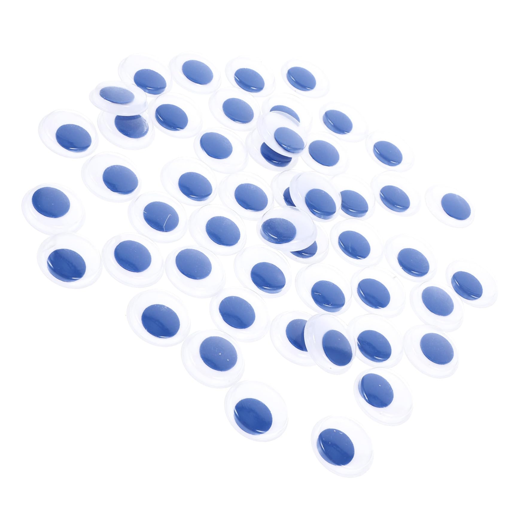 

STOBOK 100 шт. Самоклеящиеся патчи для подвижных глаз, материалы для рукоделия, прочные и долговечные подвижные глаза для поделок ручной работы