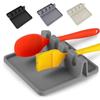 Large Capacity Spoon Mat with Drainage Hole Kitchenware Storage Rack Kitchen Utensil Rack  Home