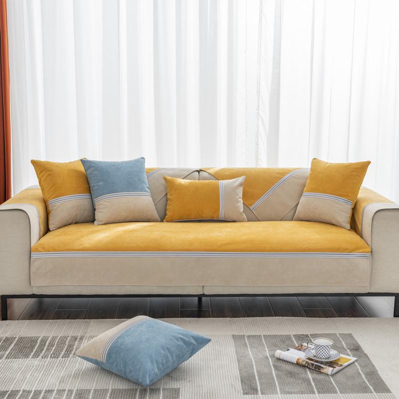 Waterproof Urine-Proof Sofa Cushion, Universal In All Seasons, Non-Slip, Anti-Cat Scratch, Non-Sticky Technical Cloth, Sofa Cover Cover, Full Cover Of