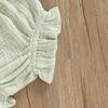 Krátke súpravy pre novorodencov Dievčenské oblečenie Letný outfit 2023 Volány Rukáv Dojčatá Veci Skupiny Oblečenie