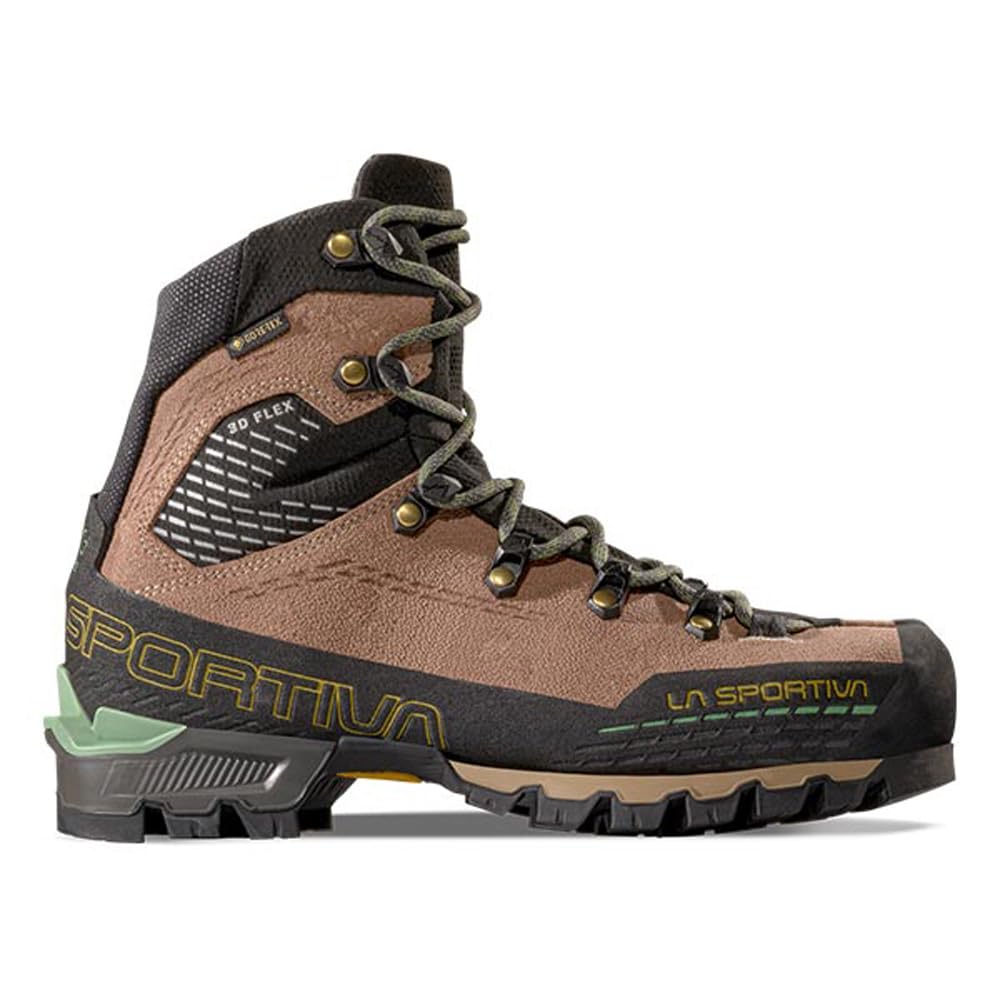 LA SPORTIVA Trango Alpine GTX Sand EU37 Modell WMN, Dune/Aspen Green, 1/2, Damen [Gebraucht]