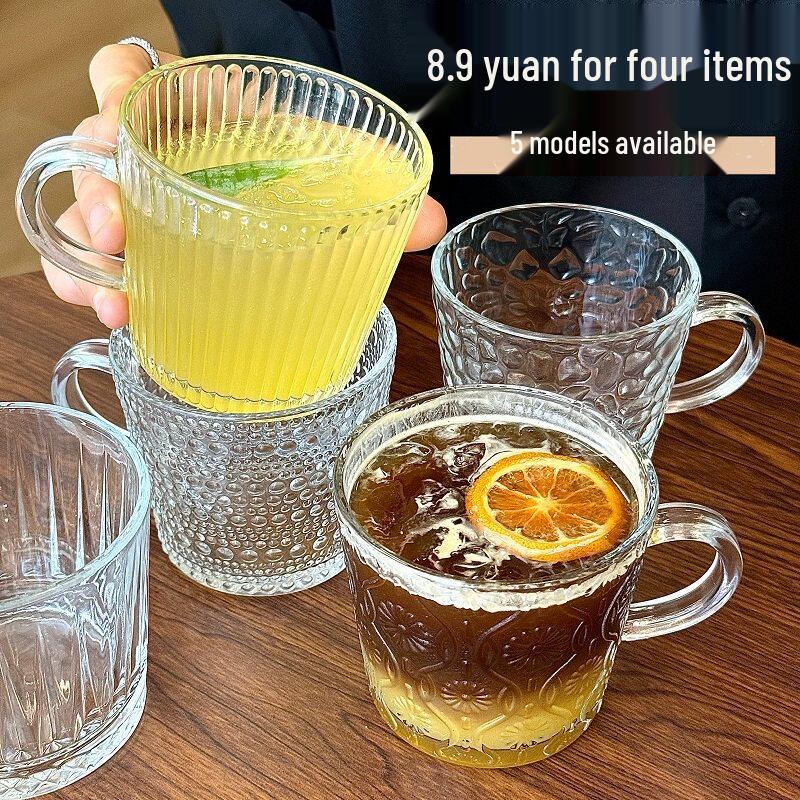 Glass Mug with Handle