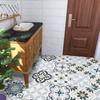10pcs Bohemian Style Tile Sticker Kitchen Backsplash Oil-proof Bathroom Waterproof Home Decor Peel & Stick Art Mural Wall Decals