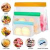 PEVA Stand-up Refrigerator Food Storage Bags - Seal & Preserve Freshness