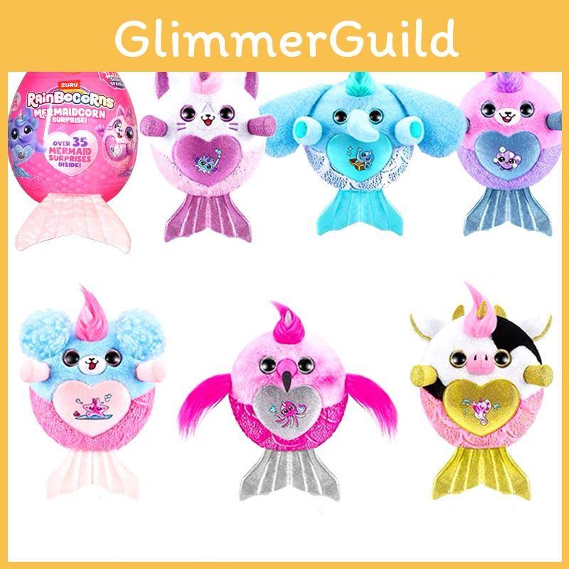 Series Mermaidcorn Cow Plush Toy Mermaid Surprises Cuddle Stuffed Animal Doll