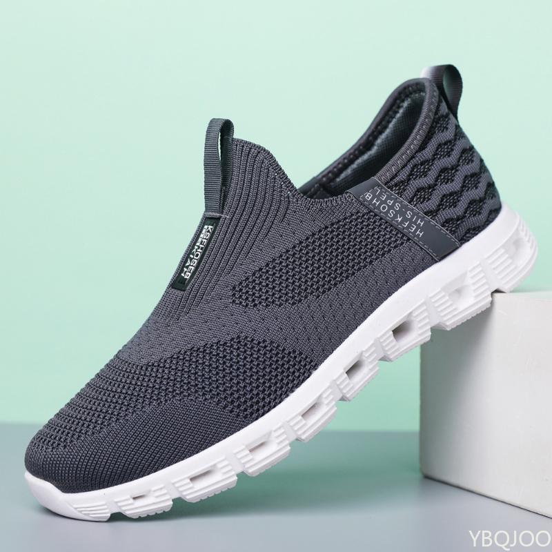 Fashion Men's New walking Shoes Lightweight breathable mesh shoes Casual soft soled dad footwear Fashion comfortable Male flats Zapatos