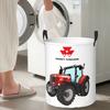 Massey Ferguson Tractor Red Tractor Foldable Laundry Baskets Dirty Clothes Sundries Storage Basket Home Organizer Box