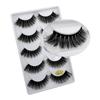 5 Pairs Multipack 3D Mink Lashes False Eyelashes Handmade Wispy Fluffy Long Lashes Natural Eye Makeup Tools Eye Lashes G806