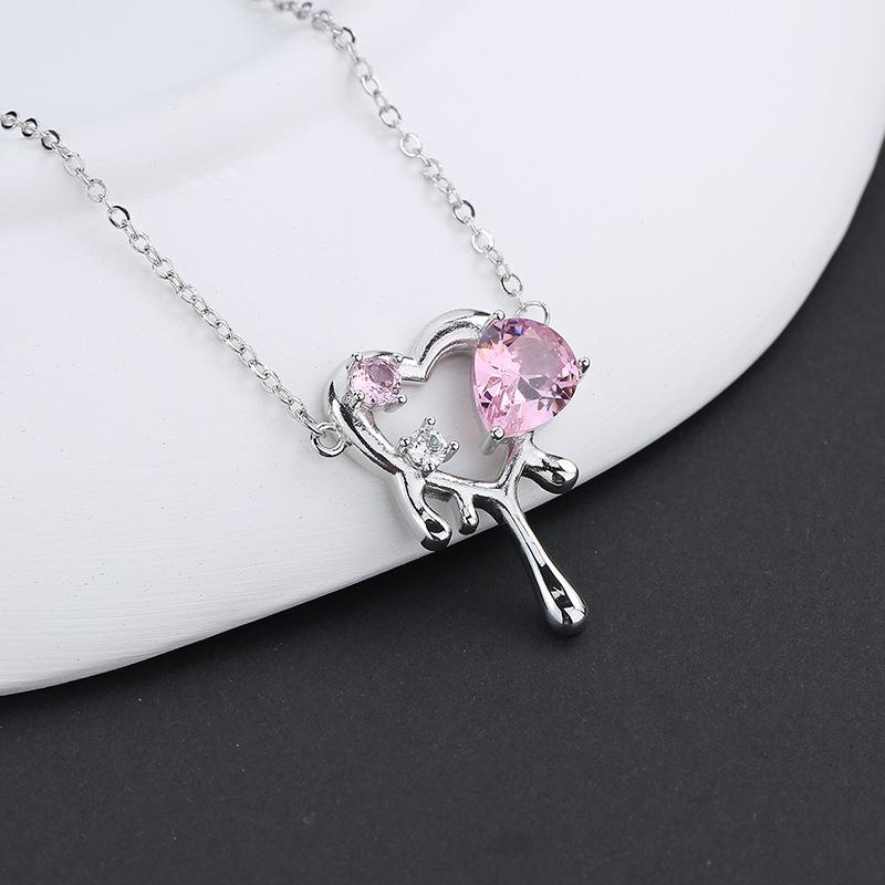 Lindon Women Necklace Pendant Copper Alloy Zircon For Women Wedding Party Fashion Gift