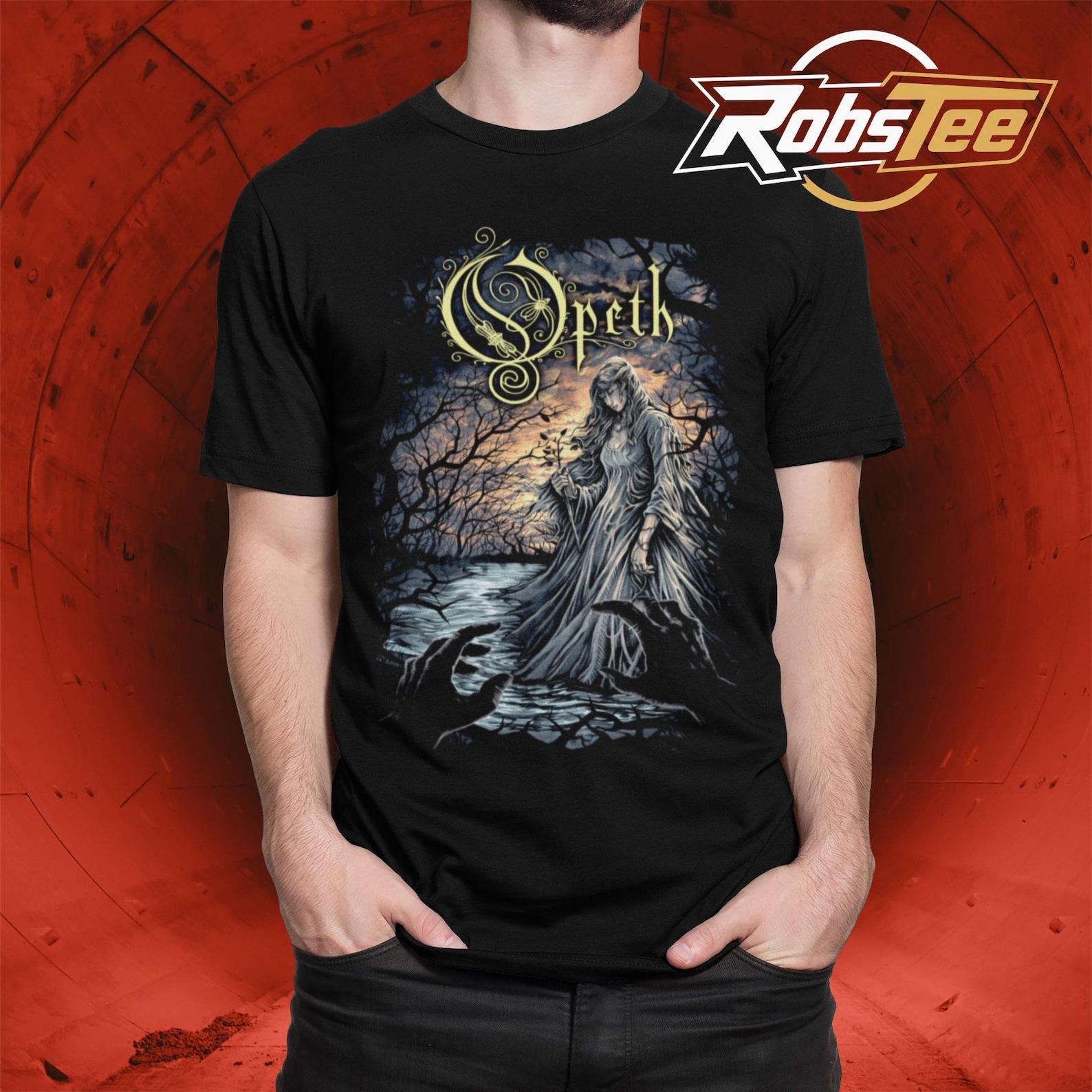 Opeth T-Shirt - Metal Music Shirt - Sorceress Album Shirt - Damnation Album - Ghost Reveries - Opeth Merch - Unisex Rocker Clothing XL