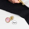 50 Sewing Button Decorative 12mm Single DIY for Shirt Uniform Jeans Jacket Coat