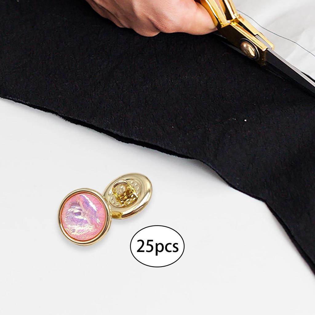 50 Sewing Button Decorative 12mm Single DIY for Shirt Uniform Jeans Jacket Coat