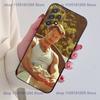 G-Glen P-Powell Phone Case For Samsung S24,21,22,23,30,Ultra,20,Plus,Note,10,9,Black Soft Silicone Case