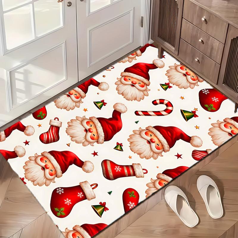 Jolly Santa Claus  (5) Office carpets suitable for living rooms bedrooms offices and kitchens a gift for modern home decor
