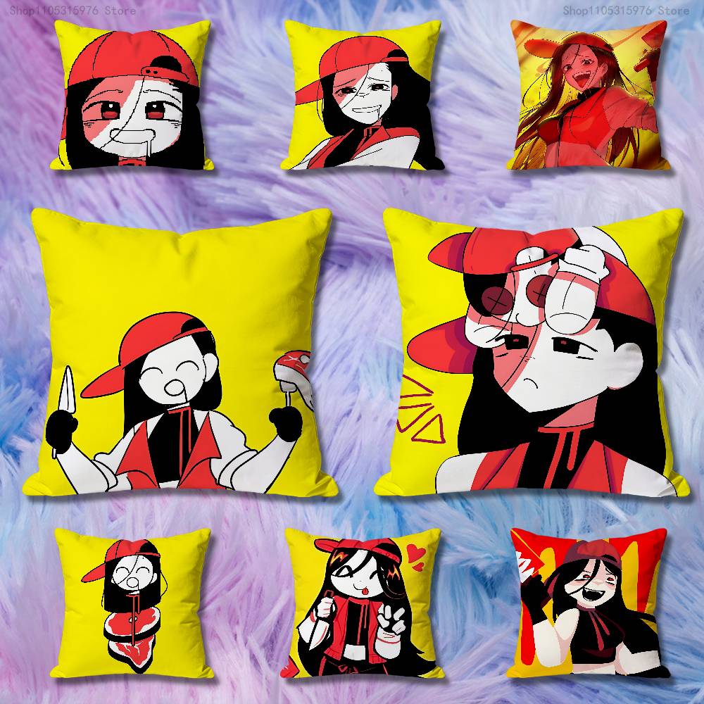 BButcher Vanity YYi Xi Singer Celebrity Merchandise AllMatch Printed Pillow Case Sofa Car Office Room Decoration Protector