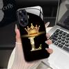 For Realme C55 4G Case Fashion Letters Hard Tempered Glass Back Covers For Realme Narzo N55 NarzoN55 C55 RMX3710 Phone Shell