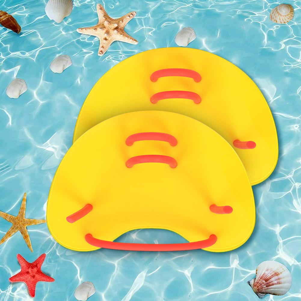 Silicone Swimming Paddles Girdles Safe Swimming Finger Webbed Lightweight Adjustable Professional Auxiliary Teaching Accessories 4