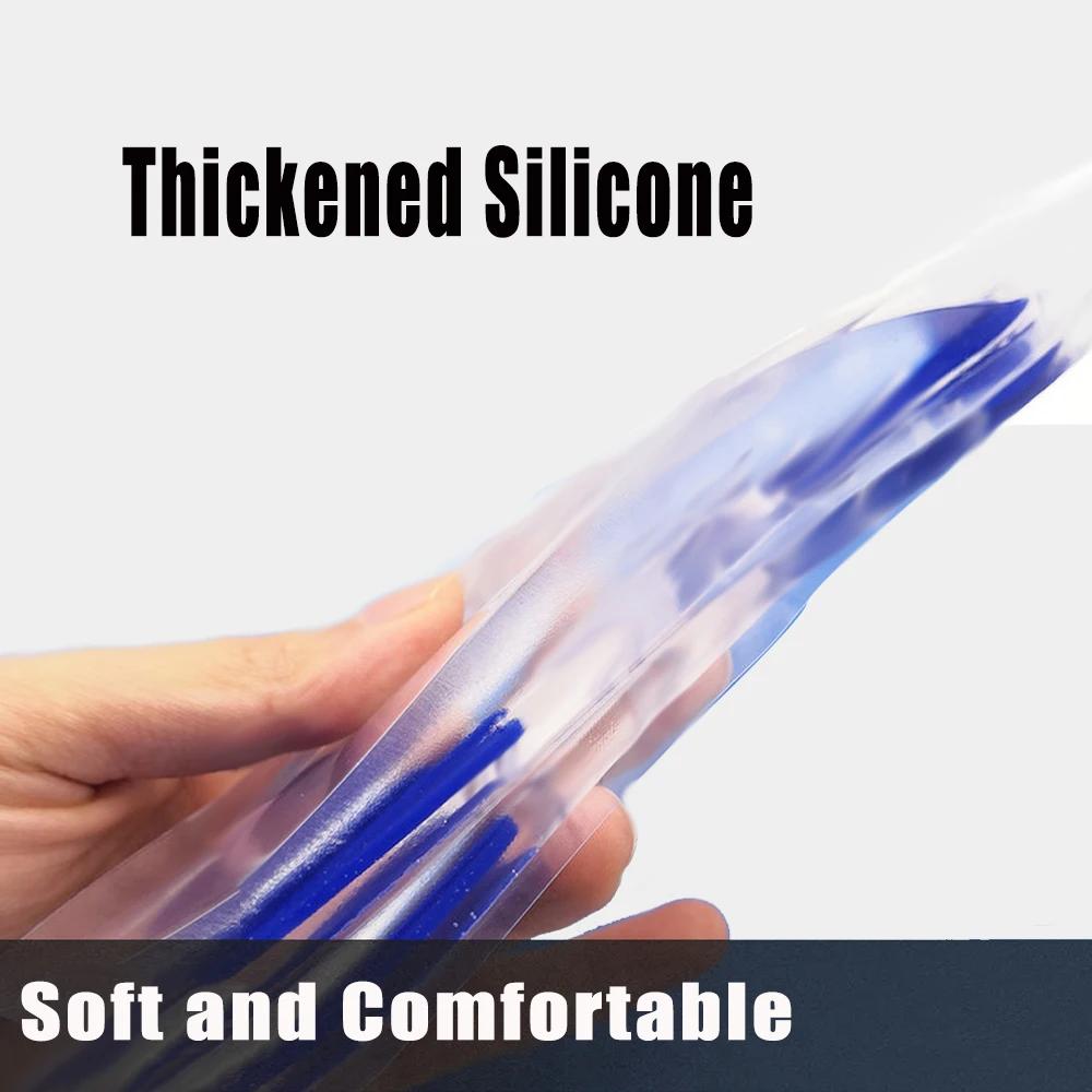 Silicon Orthopedic Insoles for Shoes Women Men Flat Feet Arch Support Shoe Pad Shock Absorption Plantar Fasciitis Relief Insoles