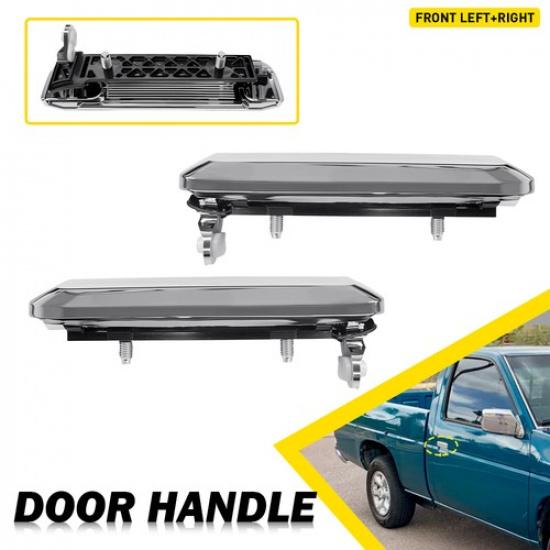 Подходит для Nissan Pathfinder LE 1994-1995 гг. Пара наружных ручек передних дверей ЛЕВАЯ и ПРАВАЯ Хром