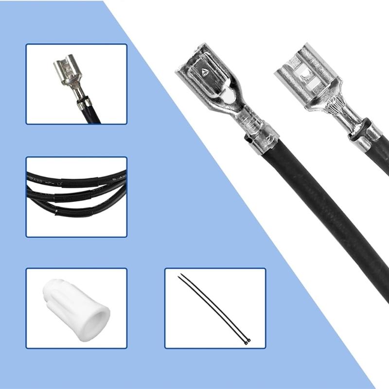 Simple Dryer Heater Wire Repair Kit WE49X37037 Dryer Heating Component For Enhanced Performances Easy Installation
