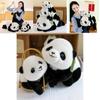 Entzückende Weiche Plüsch Panda Puppe Kuschelbär Für Mädchen Perfekt Als Schlafkissen Geschenk
