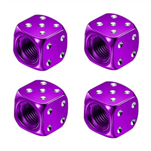 Bouchons De Valve De Pneu De Roue De Voiture En Alliage D'aluminium, Couvercles De Tige De Jante De Pneu, Étanche À La Poussière D'air Pour Automob