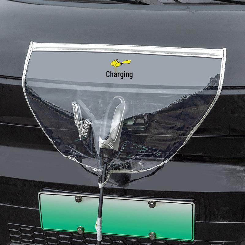 Zeekr X/001/009 Charging Port Rain Cover: Universal Waterproof Protector for New Energy Vehicles