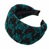Sequin Braided Wide Thickened Headband Tweed Knitted Makeup Headband  for Girls Ladies