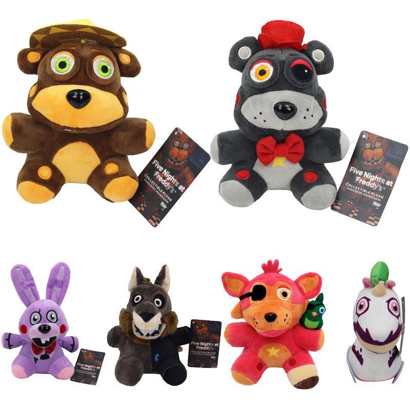 Adorable Five Nights At Freddy's Plush Toys Featuring Rockstar Foxy And Friends