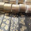 PET Bronzing Hand Account Tape Waterproof Transparent Hand Account Tape Decorative Material and Paper Tape with Release Paper