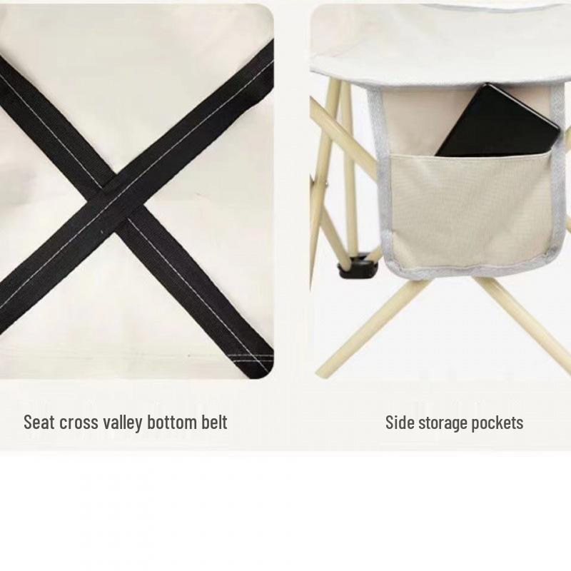 Portable Outdoor Folding Stool - Compact Camping and Fishing Chair for Art Students