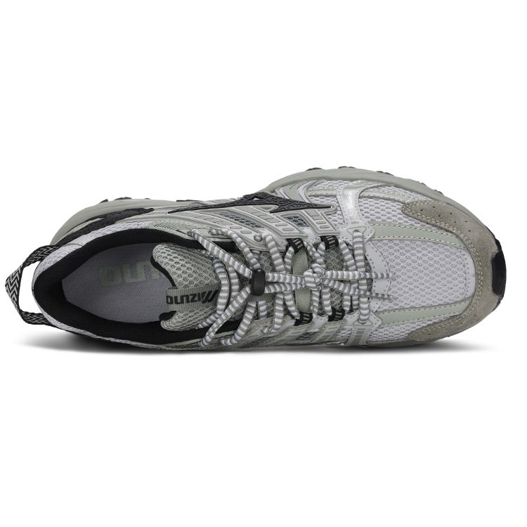 Mizuno Fiyi Tl Retro Outdoor Shock Absorbing Slip Resistant Durable Low Top Lifestyle Shoes Unisex Sneaker Grass-Green D1GH240904