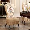 High Elastic Full Cover Dining Chair Slipcover Protective Dust Proof Skirt Stool Case Home Decoration