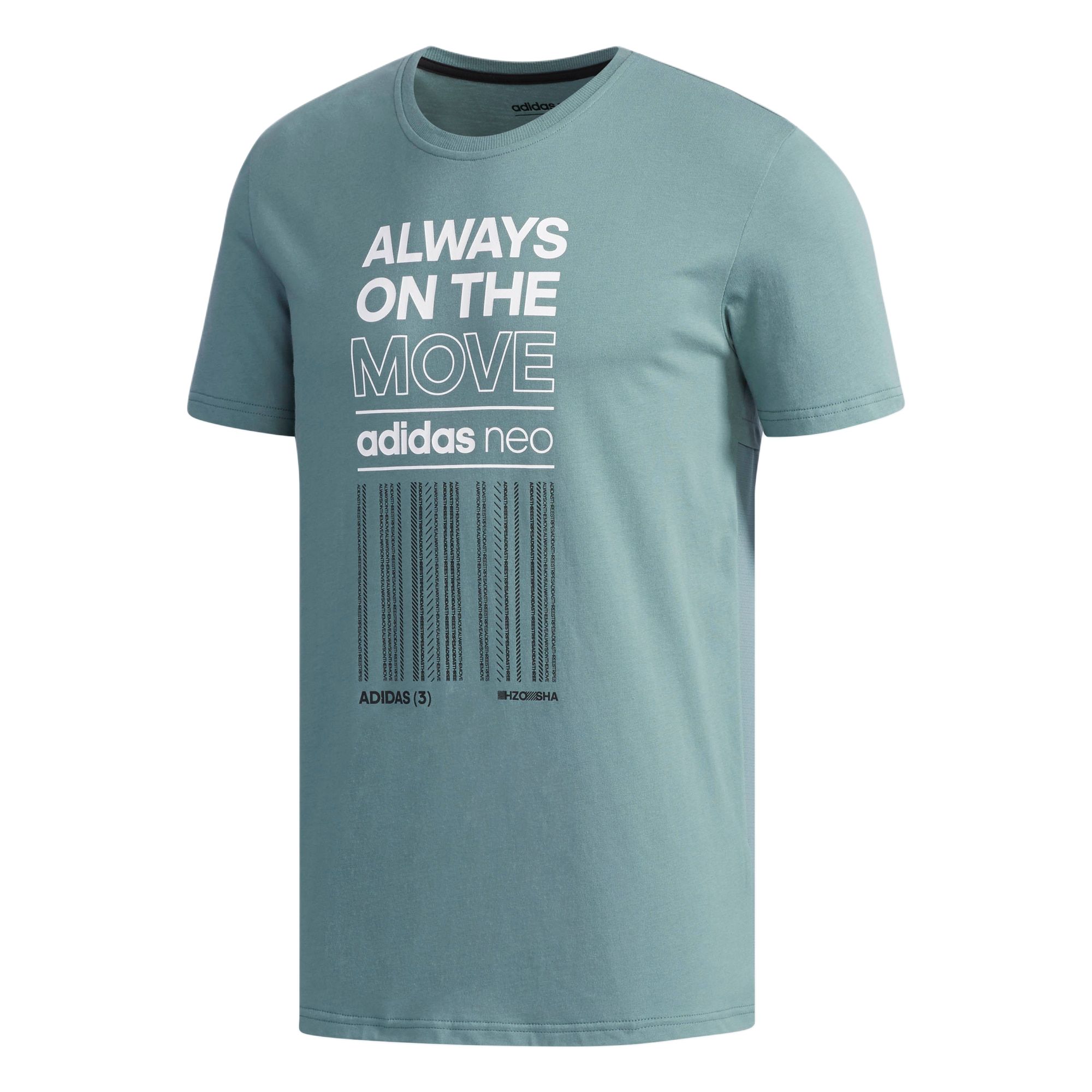 Adidas Neo T Shirt Men s Peacock Green DU2415 M(175/96A)