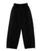 DOUBLE JD Rivet Track String Pants (Black)