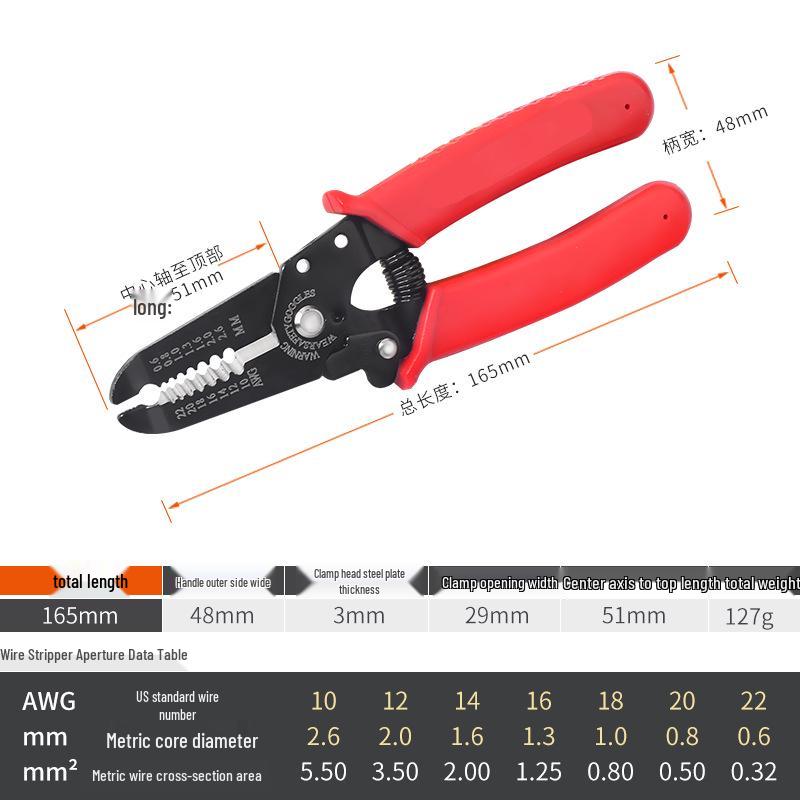 Multifunctional Electrician Wire and Cable Stripper Pliers