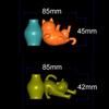 Transparent Cat Whiskers Collection Ornaments Pet Memorial Box  Home Refrigerator Decor